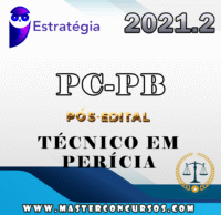 PC-PB (Técnico em Perícia - Área Geral) Pós-Edital - Estrategia 2021.2