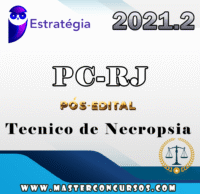 PC-RJ - (PERITO CRIMINAL - TECNICO DE NECROPSIA) POS EDITAL - ESTRATEGIA 2021.2