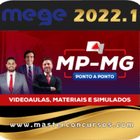 MP MG - Ponto a Ponto - Promotor -MEGE 2022 - Ministério Público de Minas Gerais