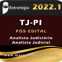 TJ-PI (Analista Judiciário - Analista Judicial) Estrategia 2022 (Pós-Edital)