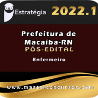 Prefeitura de Macaíba-RN (Enfermeiro) Estrategia 2022 (Pós-Edital)