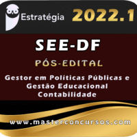SEE-DF (Gestor em Políticas Públicas e Gestão Educacional - Comunicação Social) Estrategia 2022 (Pós-Edital)