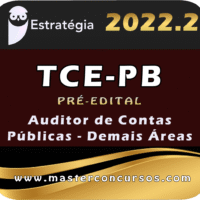 TCE-PB (Auditor de Contas Públicas - Demais Áreas) Pacote - 2022 (Pré-Edital)