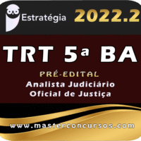 TRT 5ª Região (Analista Judiciário - Oficial de Justiça) Estrategia 2022 (Pré-Edital)