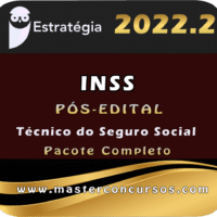 INSS (Técnico do Seguro Social) Pacote Completo - eSTRATEGIA 2022 (Pós-Edital)