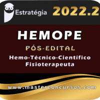 Hemope (Hemo-Técnico-Científico - Fisioterapeuta) Estrategia 2022 (Pós-Edital)