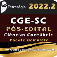 CGE-SC (Auditor do Estado -Ciências Contábeis) Estrategia 2022 (Pós-Edital)