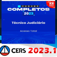 Técnico Judiciário dos Tribunais Cers 2023