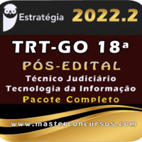 TRT-GO 18ª Região (Técnico Judiciário - Tecnologia da Informação) Pacote Completo - Estrategia 2022 (Pós-Edital)