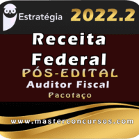 Receita Federal (Auditor Fiscal) Estrategia 2022 (Pós-Edital) Pacotaço - Pacote Teórico + Pacote Passo Estratégico