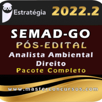 SEMAD-GO (Analista Ambiental - Direito) Estrategia 2022 (Pós-Edital)