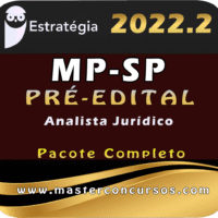 MP-SP (Analista Jurídico) Estrategia 2022 - (Pré-Edital)