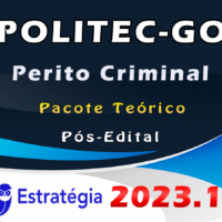POLITEC-GO (Perito Criminal) Pacote - ESTRATEGIA 2023 (Pós-Edital)
