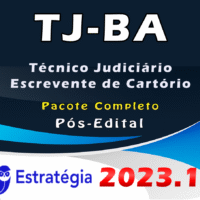 tj-ba escrevente cartorio 2023
