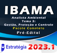 IBAMA analista ambiental tema 3