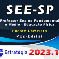 see-sp Professor Ensino Fundamental e Médio - Educação Física