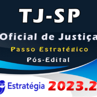 TJ-SP (Oficial de Justiça) Pacote Passo Estratégico - 2023 (Pós-Edital)