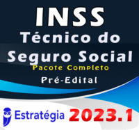 INSS (Técnico do Seguro Social) Pacote Completo - 2023 (Pré-Edital)