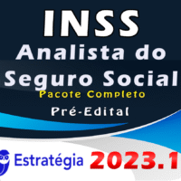 INSS (Analista do Seguro Social - Serviço Social) Pacote - 2023 (Pré-Edital)