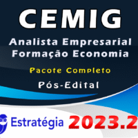 1 CEMIG Analista Empresarial Formacao Economia Pacote 2023 Pos Edital