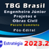 1 TBG Brasil Engenheiro Junior Projetos e Obras Civil Pacote 2023 Pos Edital