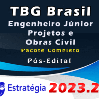 1 TBG Brasil Engenheiro Junior Projetos e Obras Civil Pacote 2023 Pos Edital