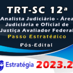 TRT-SC 12ª Região (Analista Judiciário - Área Judiciária e Oficial de Justiça Avaliador Federal) Passo Estrategico - Estrategia 2023 (Pós-Edital)
