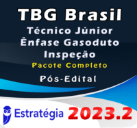 13 TBG Brasil Tecnico Junior Enfase Gasoduto Inspecao Pacote 2023 Pos Edital