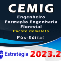 16 CEMIG Engenheiro Formacao Engenharia Florestal Pacote 2023 Pos Edital