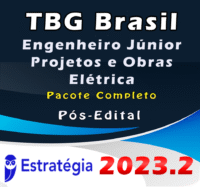 2 TBG Brasil Engenheiro Junior Projetos e Obras Eletrica Pacote 2023 Pos Edital
