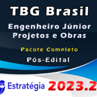 3 TBG Brasil Engenheiro Junior Projetos e Obras Pacote 2023 Pos Edital