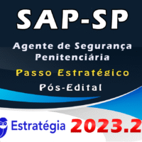 SAP-SP - Polícia Penal (Agente de Segurança Penitenciária) Pacote Passo Estratégico - 2023 (Pós-Edital)