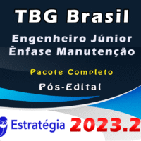 6 TBG Brasil Engenheiro Junior Enfase Manutencao Pacote 2023 Pos Edital