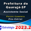 1 Prefeitura do Guaruja SP Assistente Social Pacote 2023 Pos Edital