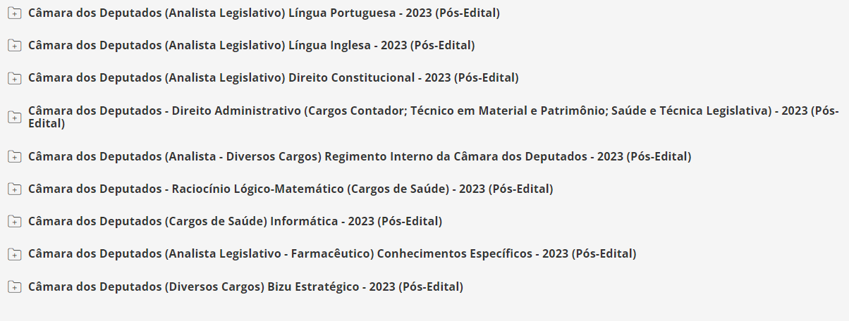 Câmara dos Deputados (Analista Legislativo - Farmacêutico) Pacote - 2023 (Pós-Edital)