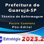 Prefeitura do Guarujá-SP (Técnico de Enfermagem) Pacote Completo - ESTRATEGIA 2023 (Pós-Edital)