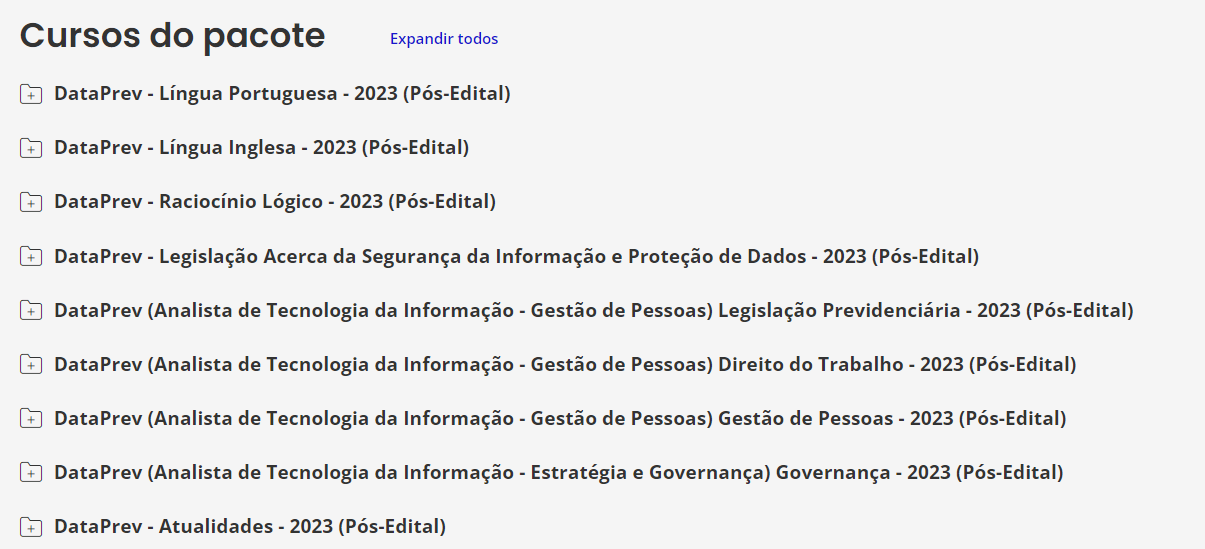 Analista de Tecnologia da Informação - Gestão de Pessoas