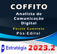 7 COFFITO Analista de Comunicacao Digital Pacote 2023 Pos Edital
