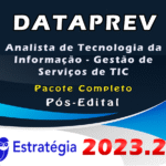 DataPrev (Analista de Tecnologia da Informação - Gestão de Serviços de TIC) Pacote Completo - ESTRATEGIA 2023 (Pós-Edital)