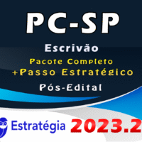 PC-SP (Escrivão) 2023 pOS eDITAL