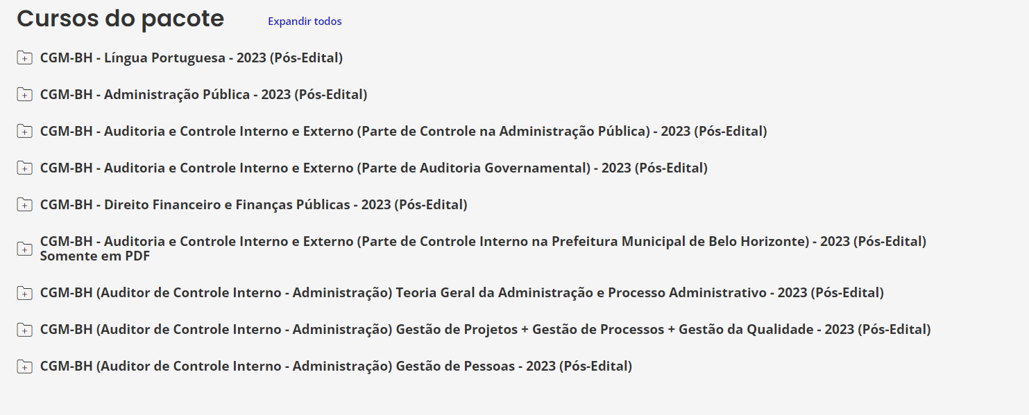 CGM-BH administracao 2023