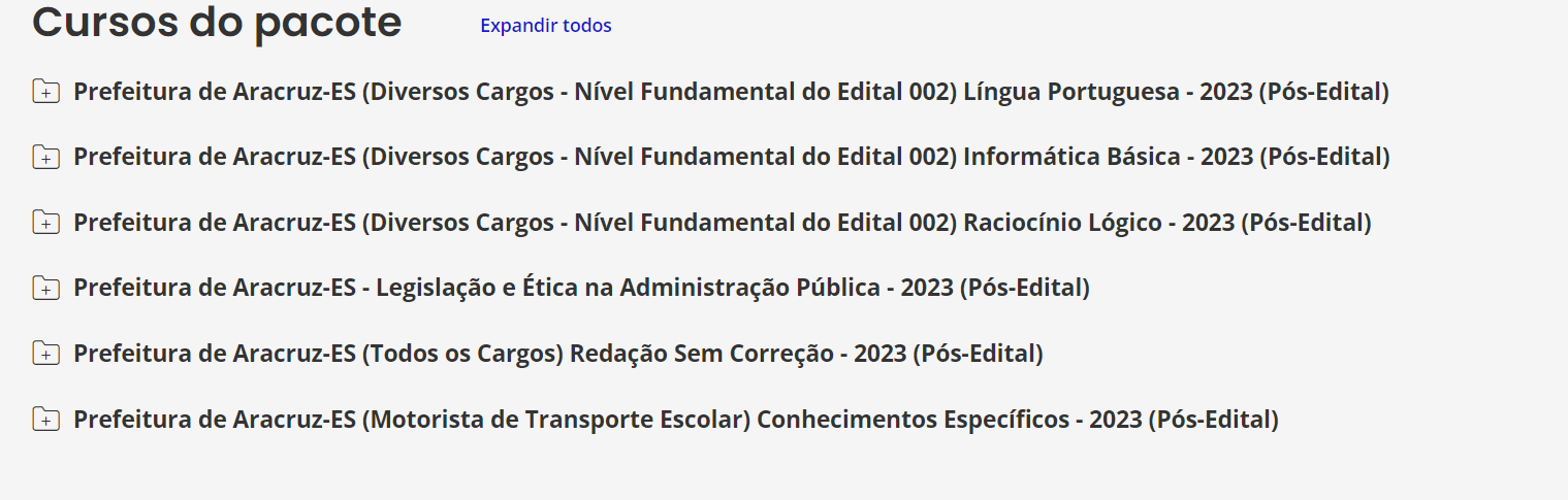Prefeitura de Aracruz-ES (Motorista de Transporte Escolar) Pacote - 2023 (Pós-Edital)