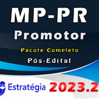 MP-PR (Promotor de Justiça) Pacote Teórico - 2023 (Pós-Edital)