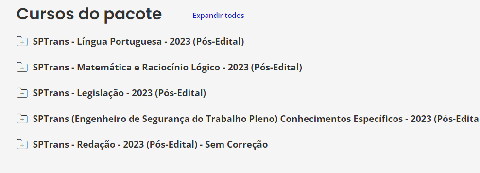 SPTrans (Engenheiro de Segurança do Trabalho Pleno) Pacote - 2023 (Pós-Edital)