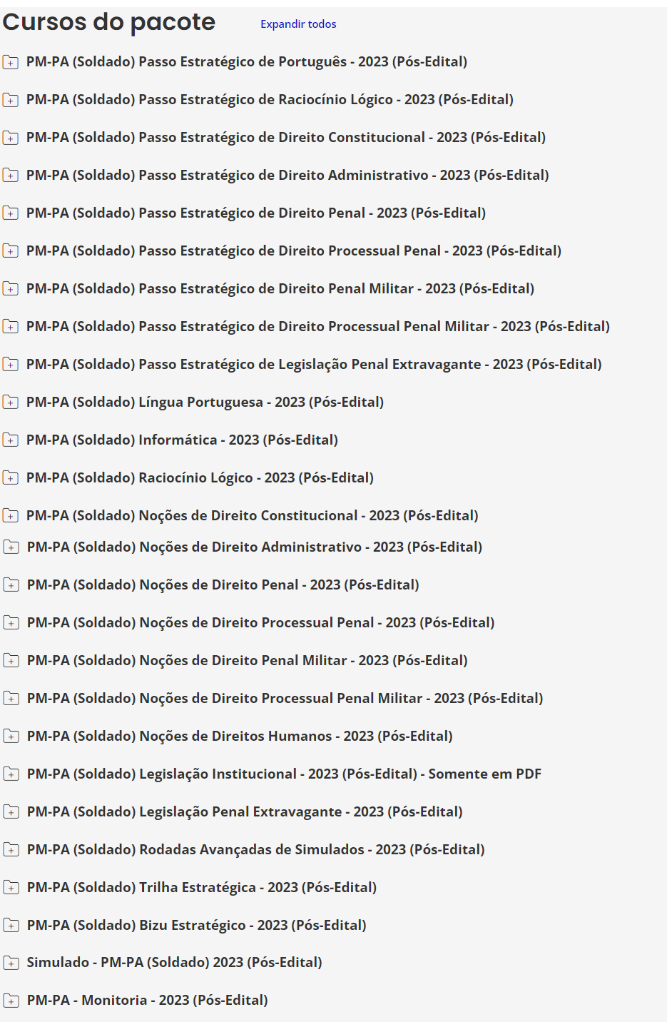 PM-PA (Soldado) 2023