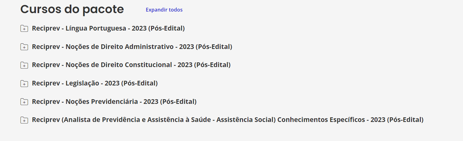 Reciprev (Analista de Previdência e Assistência à Saúde - Assistência Social) Pacote Completo - 2023 (Pós-Edital)