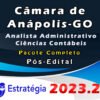 Camara de Anapolis GO Analista Administrativo Ciencias Contabeis Pacote 2023 Pos Edital imagem do produto
