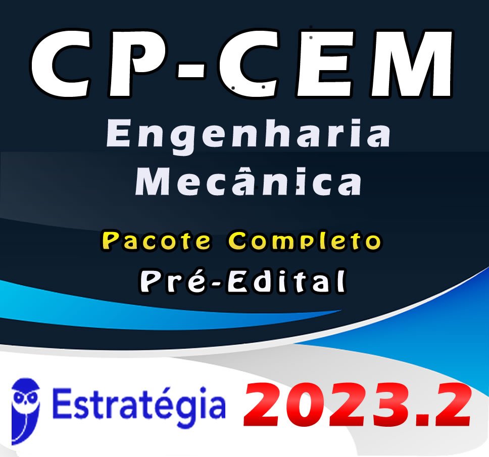 Corpo de Engenheiros da Marinha CP CEM Engenharia Mecanica 2023 imagem do produto