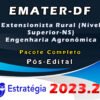 EMATER DF Extensionista Rural Nivel Superior NS Engenharia Agronomica