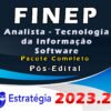 FINEP Analista Tecnologia da Informacao Software Pacote 2023 Pos Edital Imagem do produto